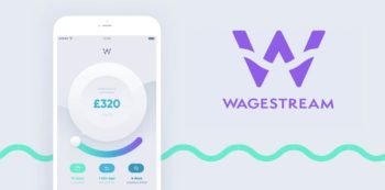 Screenshot of the Wagestream app