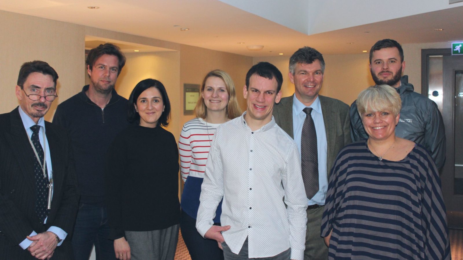 The Inventor prize judges smile to camera