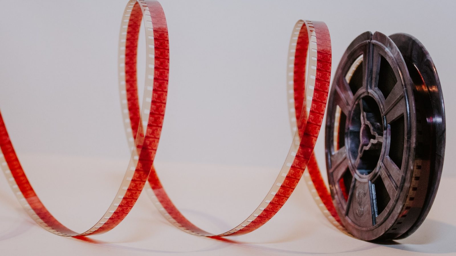 Rolls of cinema film