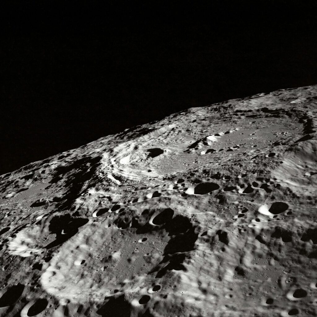 Moon surface