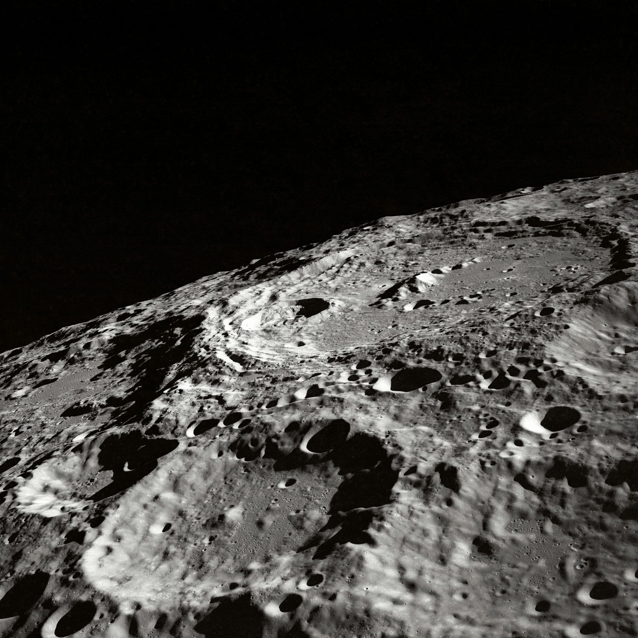 Moon surface