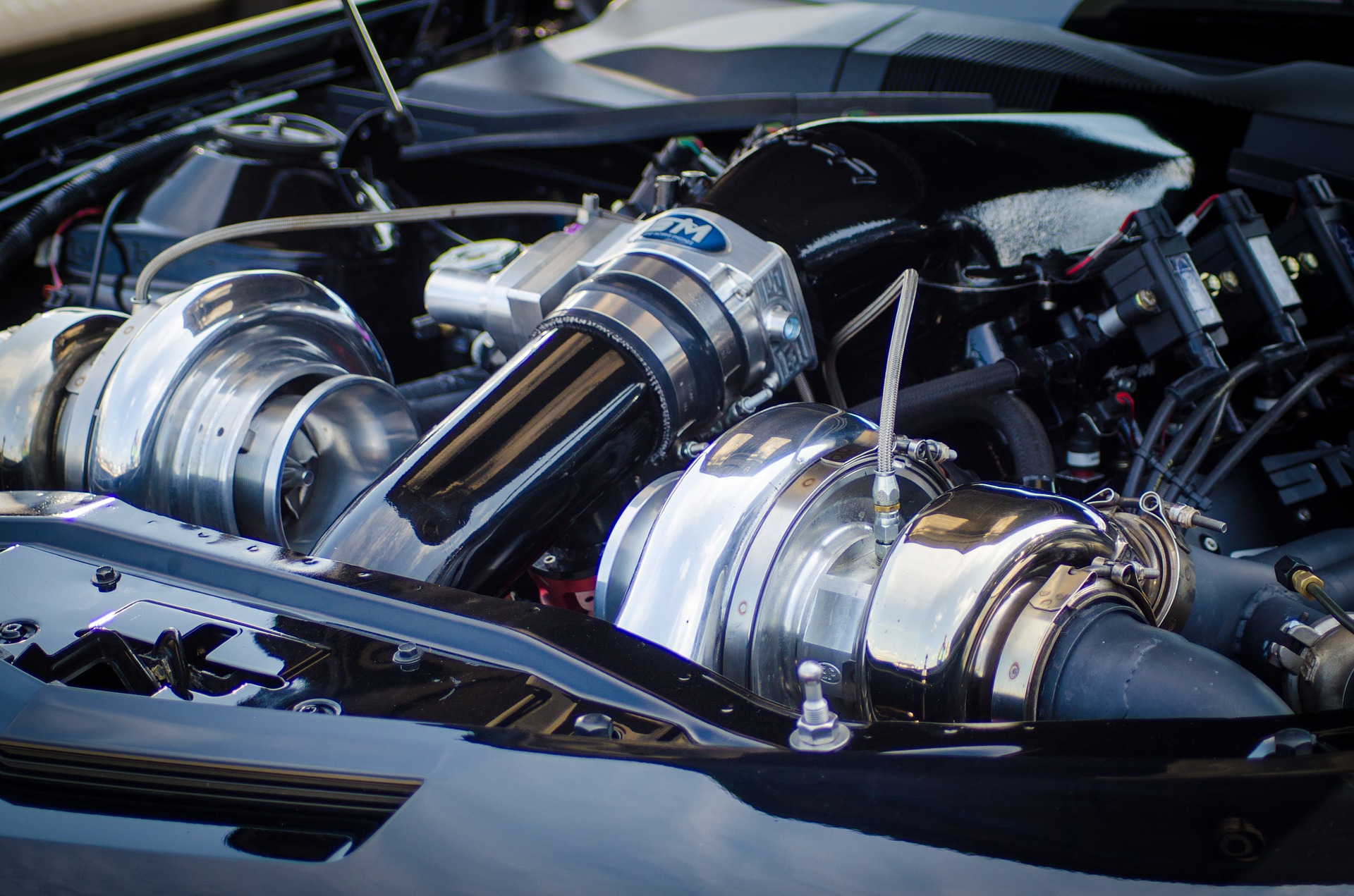 Internal view of an engine