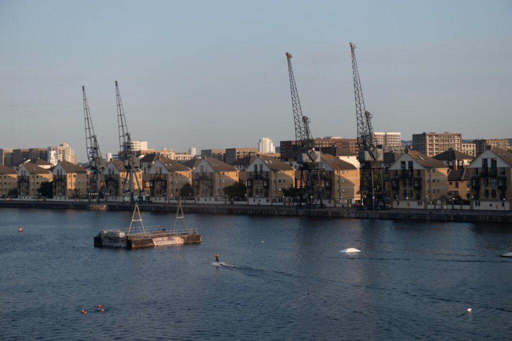 The Royal Docks in London|LEAP - The Local Enterprise Partnership for London logo