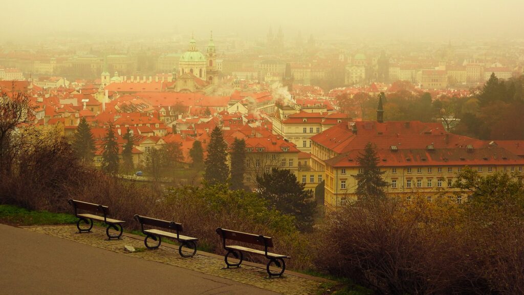 Air pollution in Prague|European Commission logo